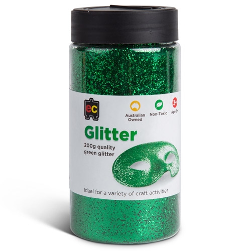 Glitter Fine - EC 200gm Green